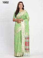 ASTITA Sarees Crafted From Linen Cotton Combine Traditional Elegance With Modern Comfort